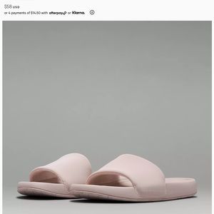 Lululemon Restful Slides - SIZE 7